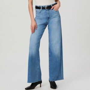 New w/Tags PAIGE Anessa Wide Leg Jean